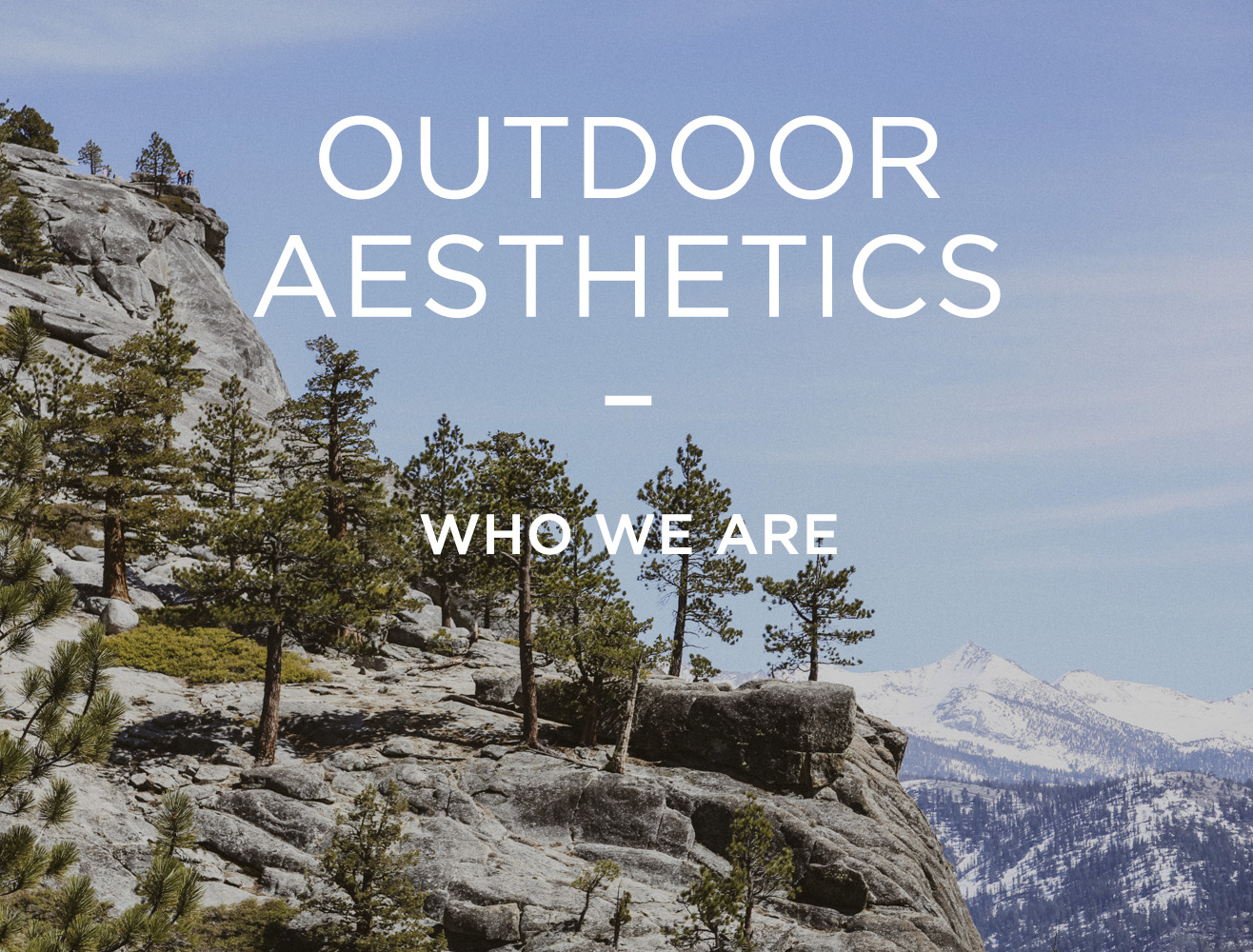 outdoor aesthetics