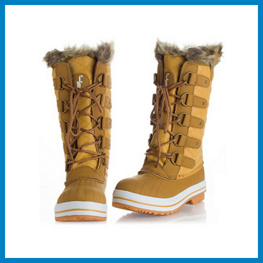 Women's ROF Arctic Warm Fur Lined Eskimo Snow Boots