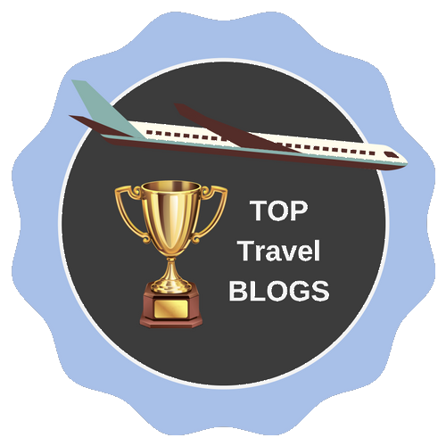 travel blogs badge